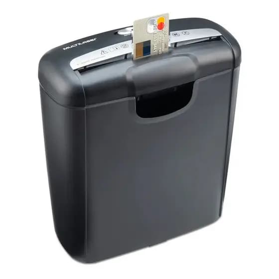 Fragmentadora De Papel Multilaser 6 Folhas 10L 127V OF009