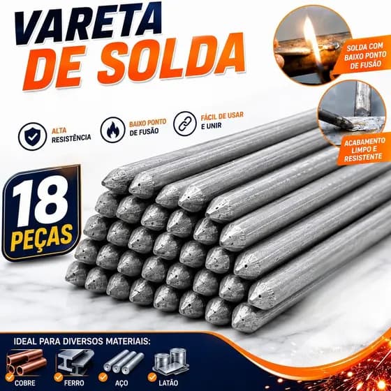 Para Aço Inoxidável, Cobre, Ferro, Alumínio, Haste De Solda De Baixa Temperatura Reparo, Kit De Agente Fusível