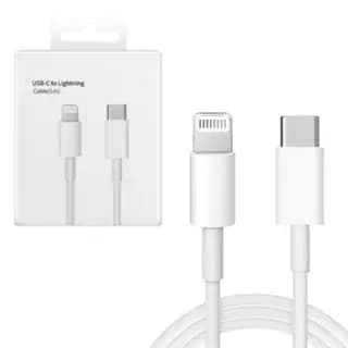 Cabo Carregador Turbo Iphone Celular MacBook USB Tipe - C Lightning 1m