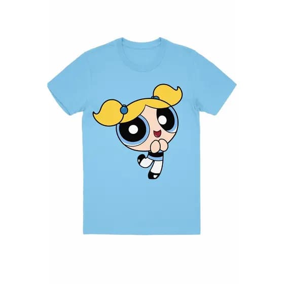 Camiseta Infantil juvenil Meninas Super Poderosas Feminina Docinho Florzinha Lindinha 100% Algodão Camiseta Confortável