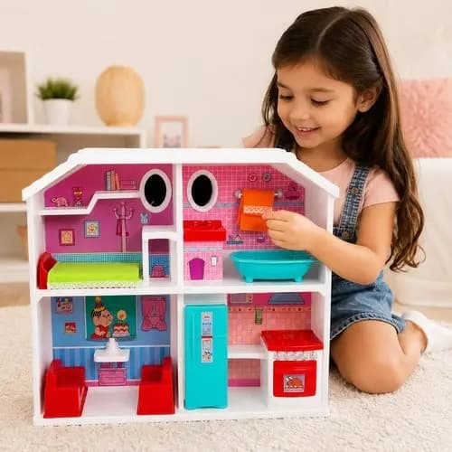 Casinha Infantil Ludica Monica Brinquedo Infantil Casa Brinquedos Educativos Criancas