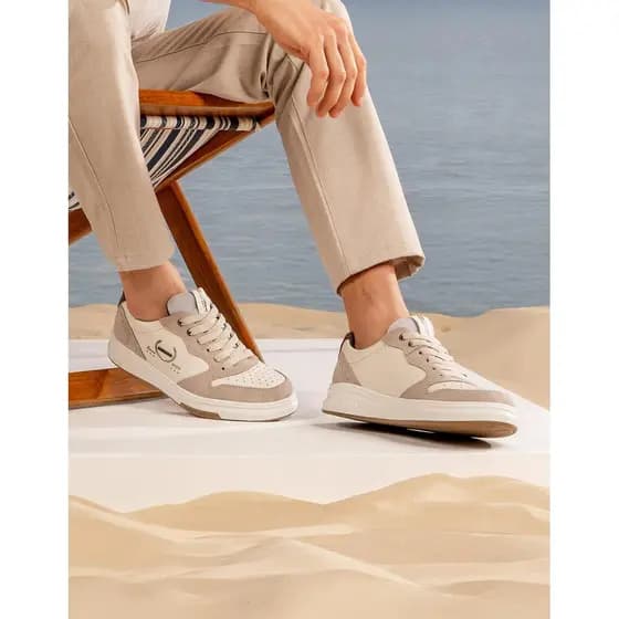 Tênis Casual Pegada Masculino Couro 112304