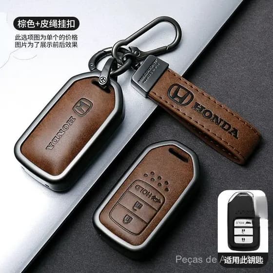 Os porta-chaves de carro de liga de zinco da Honda são adequados para Civic/Accord/Crown Road/XRV/CRV/Binzhi/Fit STQB