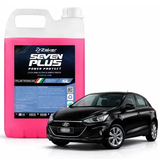 Aditivo Fluido Arrefecimento Pronto Uso 5 Litros Rosa Radiador HB20 HB20S HB20X I30 IX35 Creta