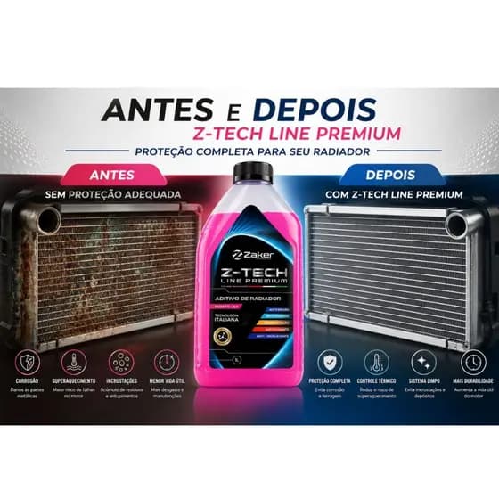 Kit 3 Aditivo Radiador Para Palio Uno Celta Arrefecimento Gasolina Flex