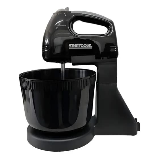 ⚡ Batedeira Elétrica com Tigela 2L - 127V - 220V– 250W - 7 Velocidades – Preta 🧁✨127V - 220V