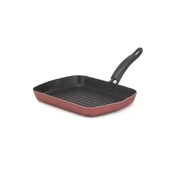 🍳Frigideira Antiaderente Bifeteira Grill Techflon Nacional