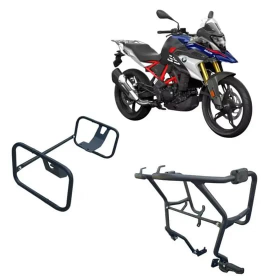 Protetor Carenagem Bmw G310gs 2018 A 2026 + Afastador de Alforge 2018 a 2026