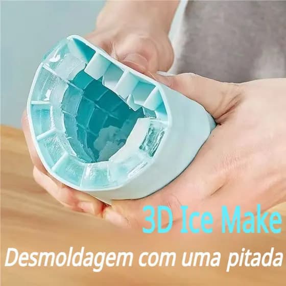 Molde De Cubo De gelo Forma Silicone
