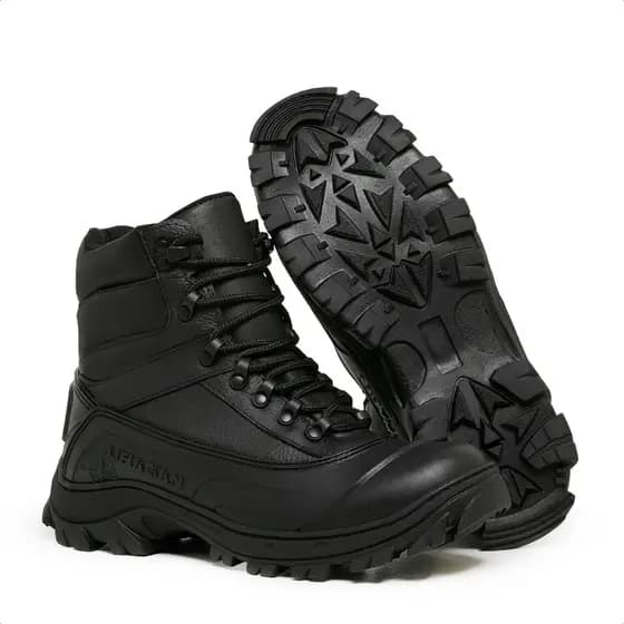 Bota Coturno Militar Cano Baixo Masculino Confortável Impermeável Resistente Promoção