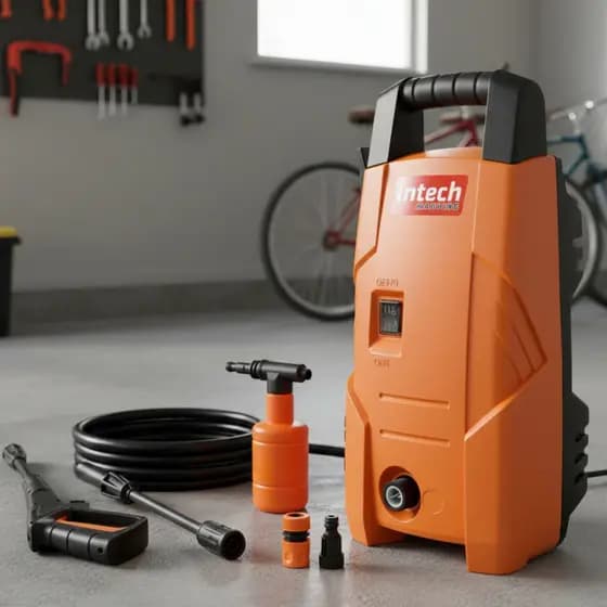 Lavadora De Alta Pressão Califórnia 127v 1300w 1450psi De Pressão Máxima Intech Machine