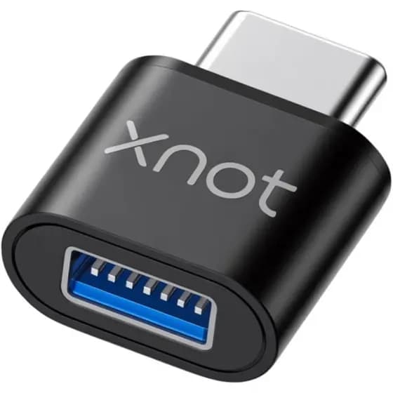Conversor Tipo C para USB 3.0 OTG – Adaptador Rápido de Dados e Carregamento