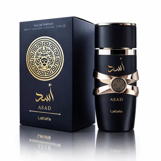 Perfume Árabe Asad Lattafa Masculino Embalagem Vidro