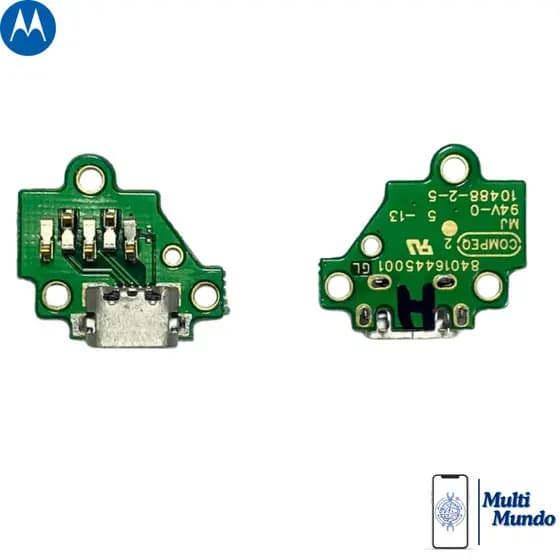 Conector De Carga Dock Usb Compatível Com Motorola Moto G3