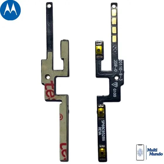 Flex Botões Power E Volume Para Moto G100 Xt2125 -