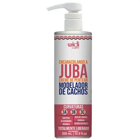 ENCARACOLANDO A JUBA CREME DE PENTEAR - WD - 500 ML