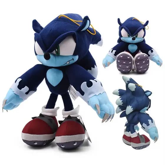 30cm Pelúcia Amy Sonic Rosa Knuckles Tails Pelúcia Fofa Macia Boneca de Pelúcia Shadow the Hedgehog