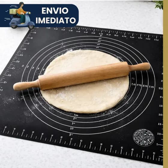 Tapete Silicone Culinário 30X40cm Compacto para Cozinhas Silicone de Alta Qualidade Lavável