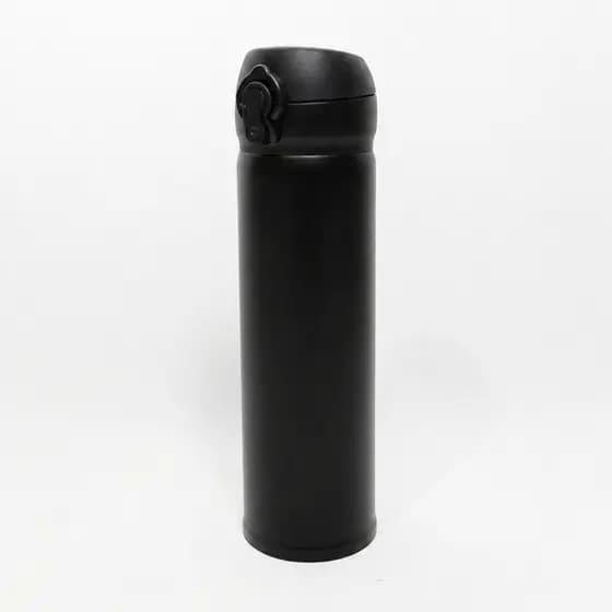 Garrafa Isotérmica Inox 350ml Antivazamento Café Chá Suco Preta