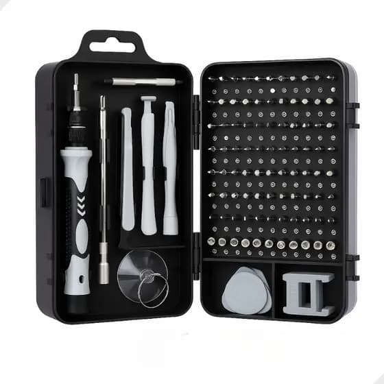 Kit Chave de Precisão 115 em 1 com Bits Magnéticos para Celular Notebook PC Relógio Câmera Eletrônicos