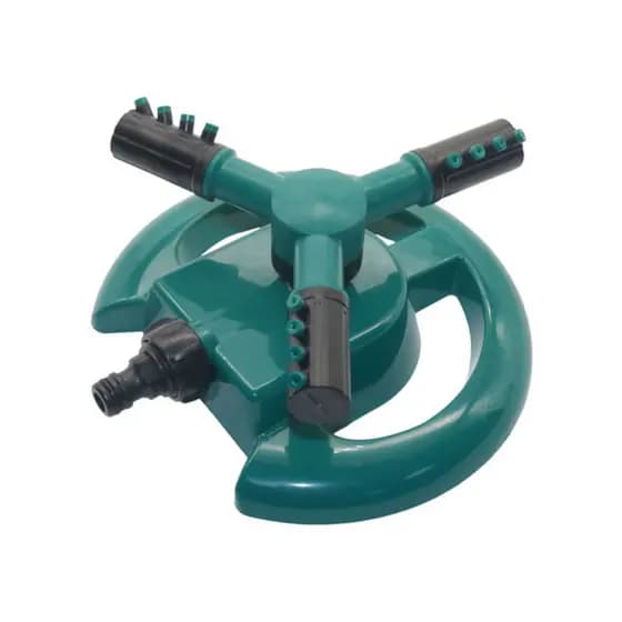 Aspersor Giratório 360° Automático Ajustável Irrigador Jardim Para Mangueira Alta Pressão Compatível