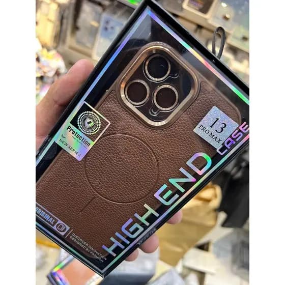Capa Case Couro Croco Luxo Compatível com IPhone 11 12 13 14 15 16 17 pro max