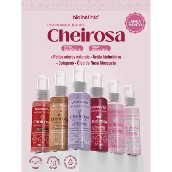 Desodorante Íntimo Cheirosa Bio Instinto