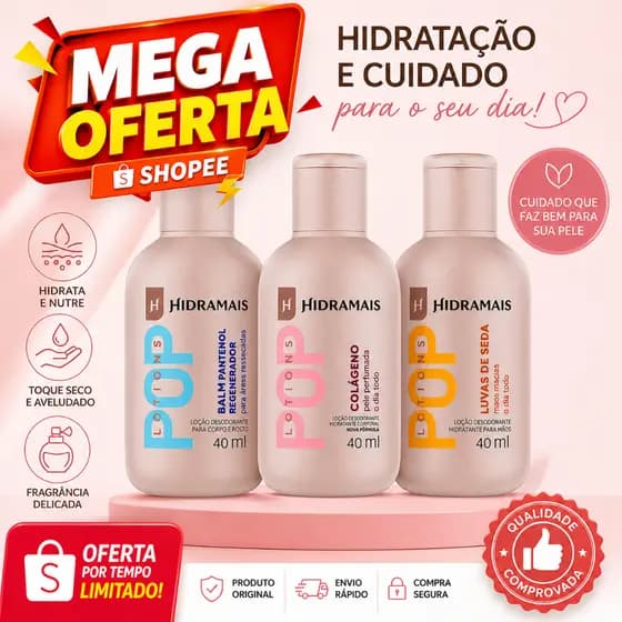 KIT CREME 40ML Hidramais