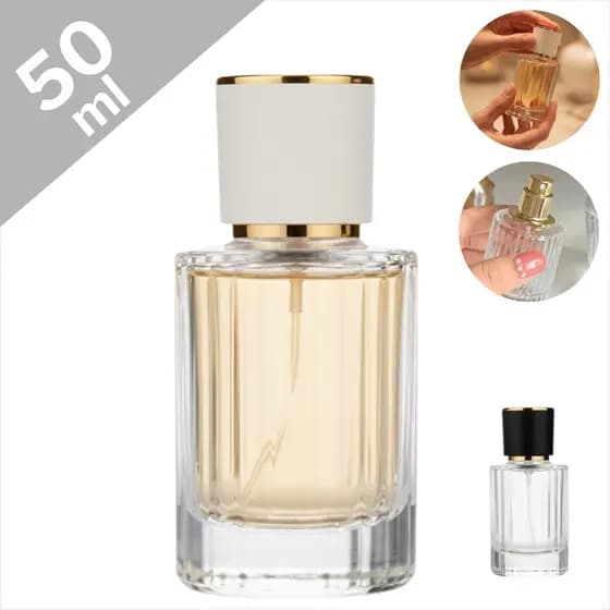 Kit Frasco 50ml Vidro Para Perfume Portatil Recarregavel Pratico