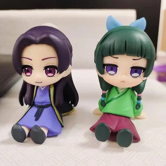 6cm Diários Apoticários Maomao Jinshi Figura De Ação Boneca Noodle Stopper Toy