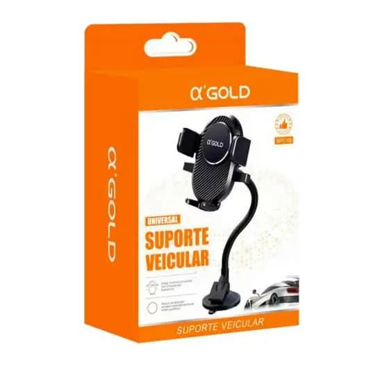 Suporte Veicular de Ventosa com Rotação 360 SPC-09 a'Gold