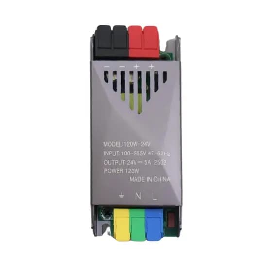 Fonte Driver Slim Perfil 24v 5A/120w e 12v 5A/60w 10A/120W 20A/240W Para Fita Led Cob Smd