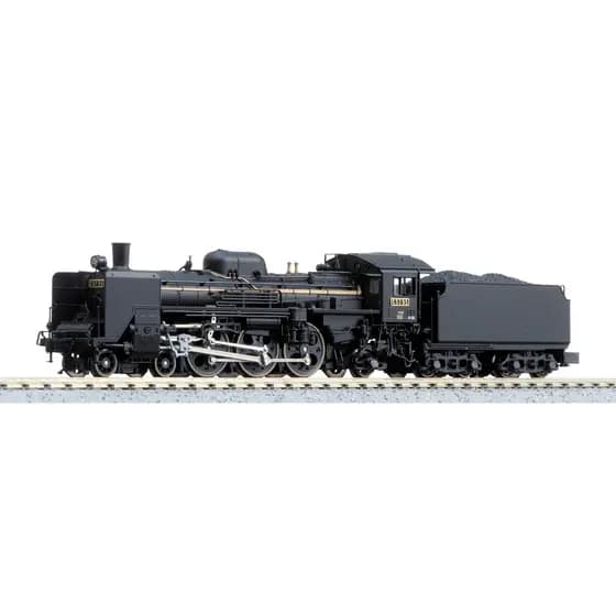 KATO plástico N gauge C57 primeira geração 2024 modelo ferroviário locomotiva a vapor preto