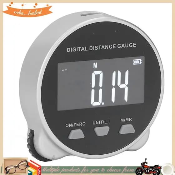 Fita Métrica Digital , Régua Eletrônica , Ferramenta De Medição , 656 Pés De Rolamento De Alta Precisão Com Display LCD