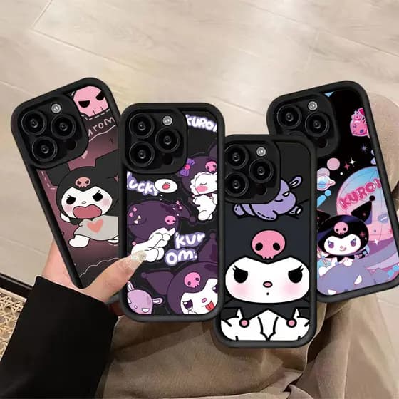 Capa De Telefone Kuromi Para iPhone 17 17Pro Max 17Air 16 15Plus 14 13 12 11Pro