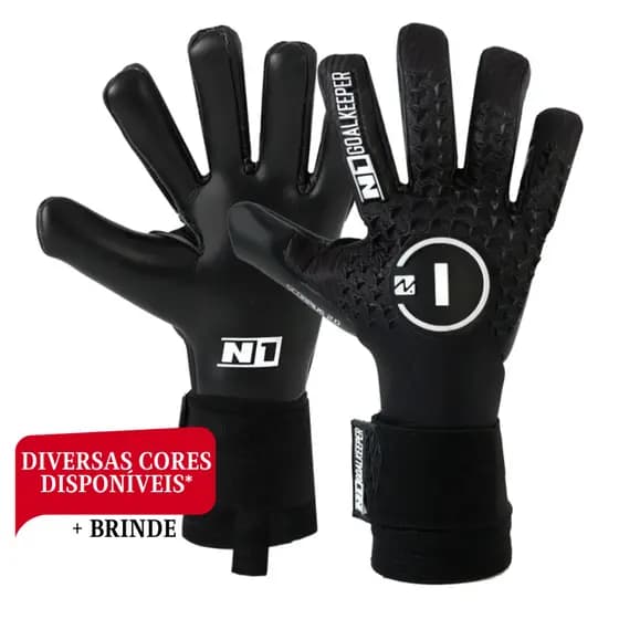 Luva de Goleiro Profissional Scorpius 2.0 + Brinde Corte Negativo Latex Alemão Grip Extremo Neoprene