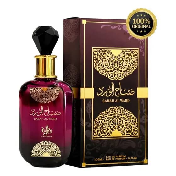 Perfume Sabah Al Ward Al Wataniah Árabe 100ml Feminino