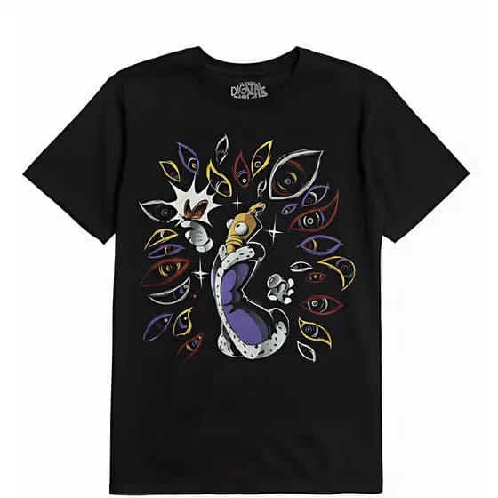 T-shirt Camiseta Camisa Digital Circus Kinger e Borboleta 100% Algodão ENVIO IMEDIATO PROMOÇÃO