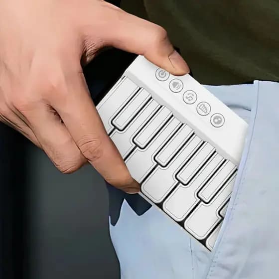 Mini Piano Bolso Teclado Eletrônico Órgão Portátil Bonito Gamer Brinquedo Educativo Personalizado Para Crianças Presente
