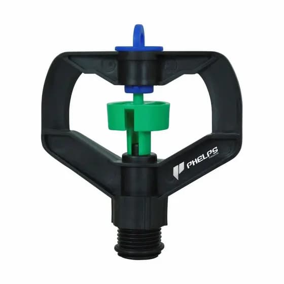 Aspersor Bailarina para Horta Irrigação 1/2" 890L/h Rotativo