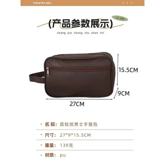 Necessaire Masculino Viagem Organizadora Impermeável com Alça