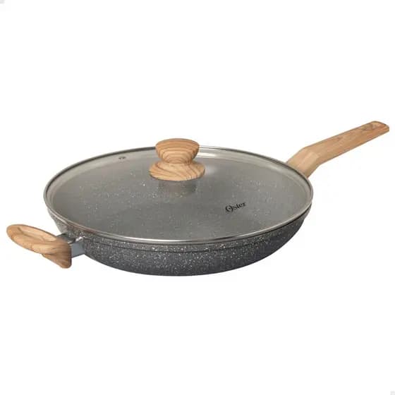 frigideira oster tampa Vidro antiaderente 2L cerâmica fogão indução