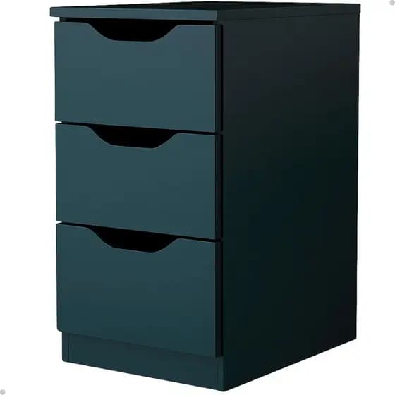 GAVETEIRO COM 3 GAVETAS COR. PLASTICA - UV - PR