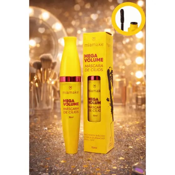 Mascara de Cílios Mega Volume MiaMake