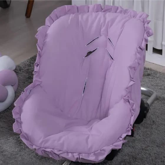Capa Para Bebê Conforto Universal Acolchoada 100% Algodão Macia Antialérgica Serve Todos Modelos