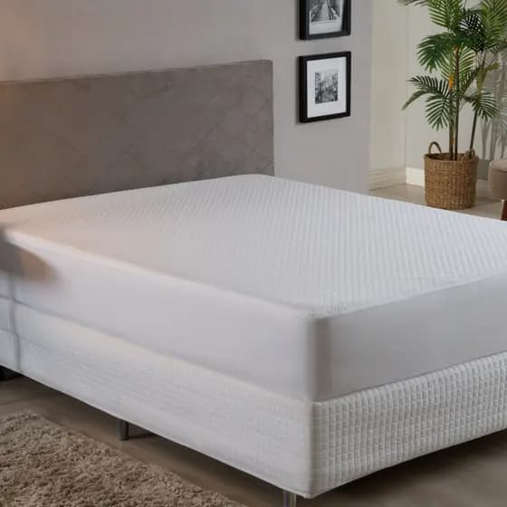 Protetor de Colchão Box Impermeável Matelado Casal Queen King Elástico 30cm Silencioso Lavável Diversas Cores