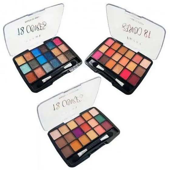 Kit 18 cores de sombras- 2194.1.1 vivai- 1 un