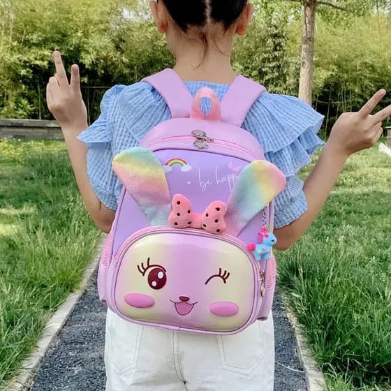 Nova Mochila Infantil Escolar Repelente De Água Cartoon Moda Infantil Leve Adequado Para Crianças Do Jardim De Infância