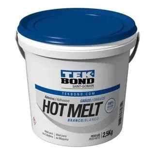 Cola Granulada Hot Melt 2,5 Kg - Tekbond Branca
