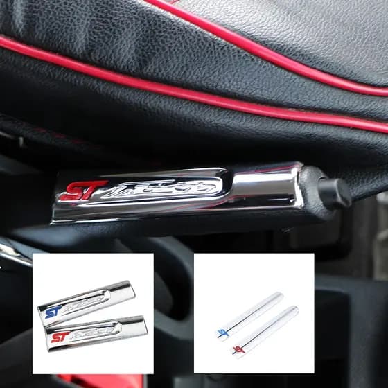Adesivos De Decoração De Freio De Mão De Carro Para Ford New Fiesta Ecosport 2013 2014 2015 2016 2017 Estilo Do ABS Chro